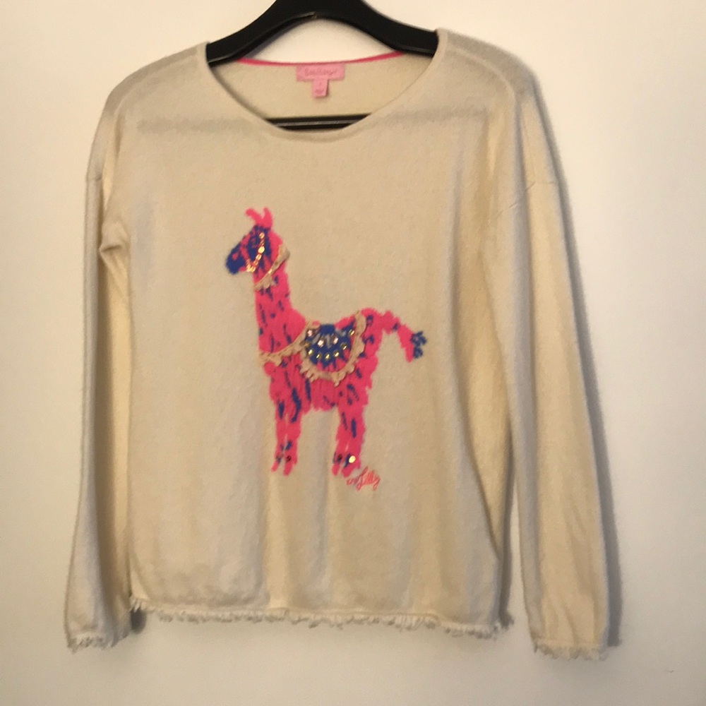 Lilly Pulitzer llama sweater 🦙